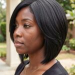 Collarbone Length Haircuts Rounded Bob With Layers