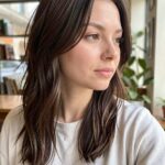 Collarbone Length Haircuts Shag Haircut With Grown Out Bangs