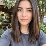 Collarbone Length Haircuts Sleek And Straight Lob With Long Layers