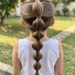 Little Girls Hairstyles Long Bubble Braid