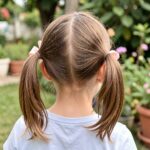 Little Girls Hairstyles Mini Braids And Pigtails