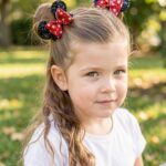 Little Girls Hairstyles Mini Mouse Inspired Space Buns