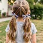Little Girls Hairstyles Star Ponytails And Pigtails