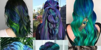 Peacock Hair Color Ideas Peacock Hair Color
