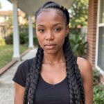 Three Feed In Braids And Beads