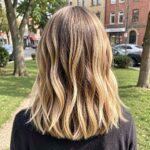 Beach Waves Short Hair Ashy Blonde Bob With Platinum Tips