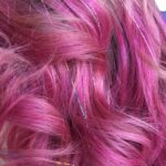 Tinsel Hair Extensions Deep Pink Hair With Hair Tinsel