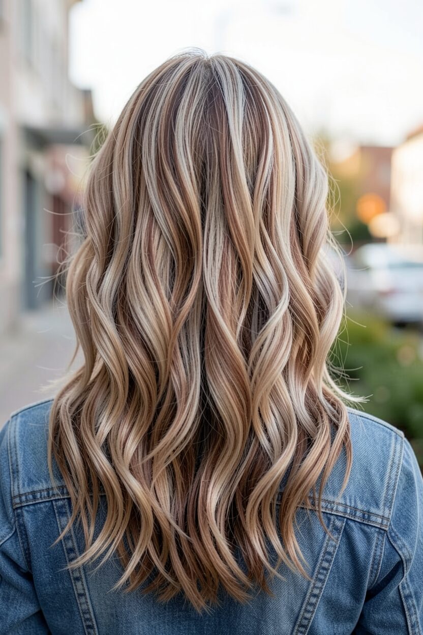 red and blonde shades