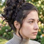 Edgy Braid Updo