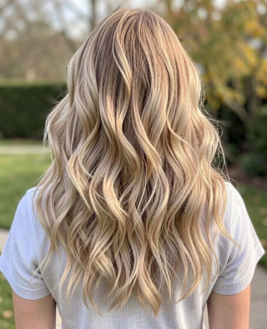 silver blending blonde