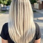 Icy Blonde Dark Roots