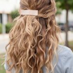 Barette Curly Hair