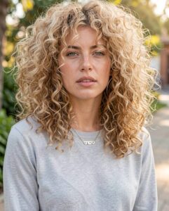 curly piecey bangs