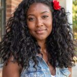 Flower Pin Curly