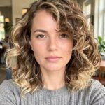Glam Shoulder Curly