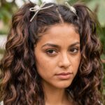 Hair Bow Curly