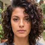 Mid Length Curly Hair