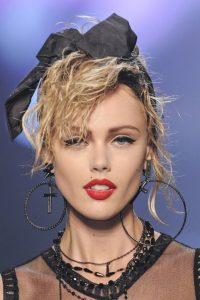 Madonna Style Side Fringe