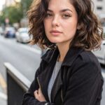 Bouncy Curls Short Hair