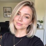 Dark Root Medium Bob