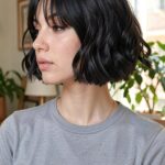 Fluffy Layered Chop Hair