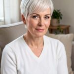 Long Straight Pixie Older
