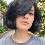Side Bangs Short Hair