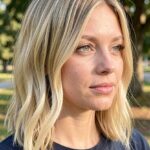 Textured Medium Bob Blonde