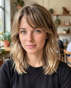 full bang short shag