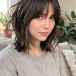 Piecey Bangs Short Shag