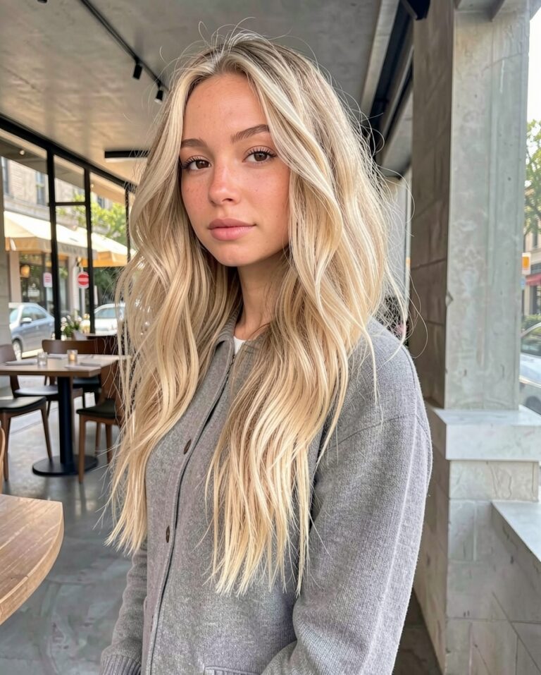 blonde warm tone summer