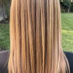 Natural Caramel Balayage Straight Hair