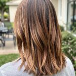 Dark Balayage Brown Hair Straight