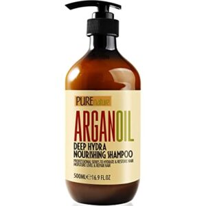 pure nature Moroccan Argan Oil Shampoo and Conditioner