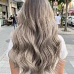 Blonde Smokey Ash Brown Hair Color