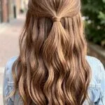 Long Half Up Half Down 2