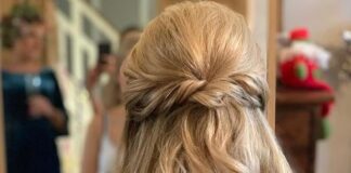 Half Up Half Down Wedding Hairstyles Ideas For Your Big Day long half up half down