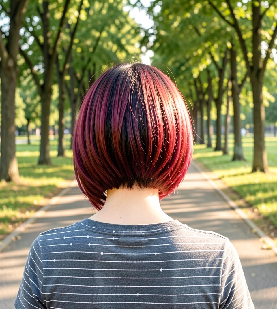 Textured A-Line Layers