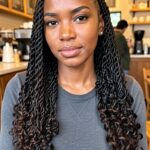 Boho Braids Boho Box Braids With Beads 33