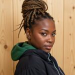 Crochet Braids Hairstyles Blonde Box Braids Bun Crochet 69