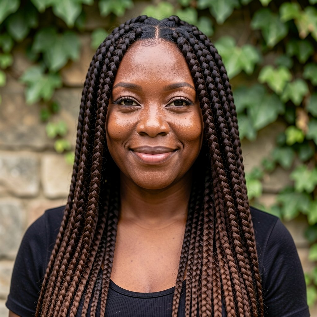 Brown Ombre Havana Twist Crochet