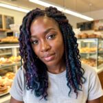 Crochet Braids Hairstyles Curly Colored Locs Bob 71