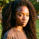 Crochet Braids Hairstyles Half Up Curly Crochet 62