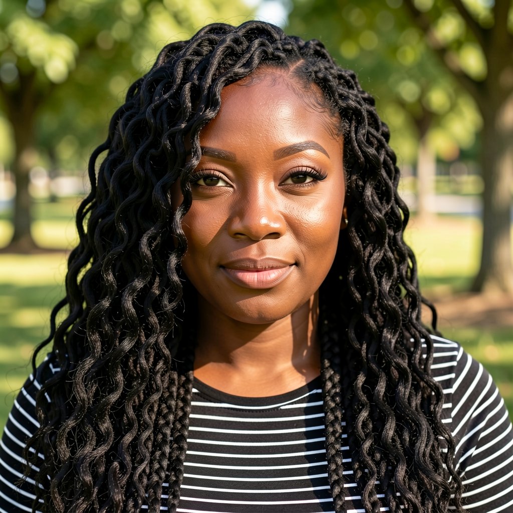 Soft Curly Faux Locs Crochet