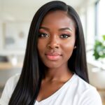 Crochet Braids Hairstyles Straight Crochet Braids With Kanekalon H 34