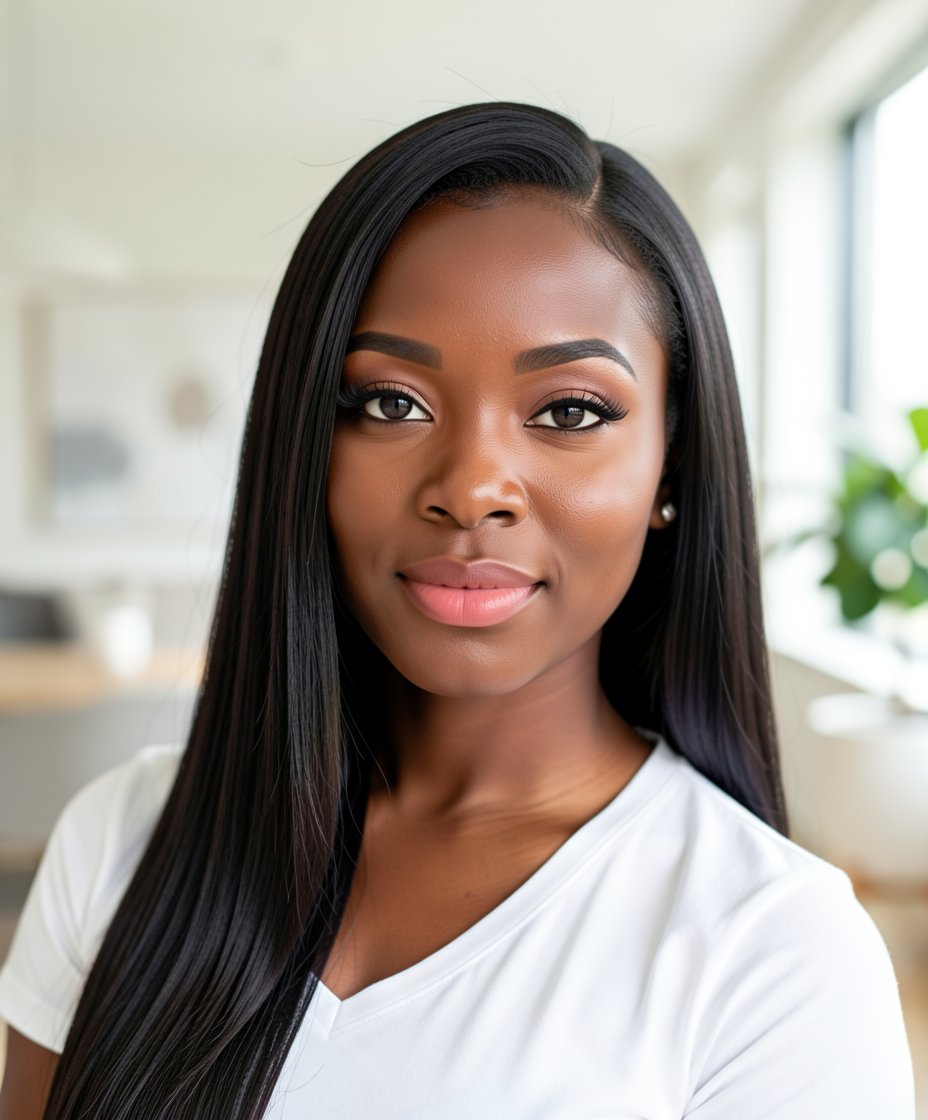 Straight Crochet Braids with Kanekalon Hair