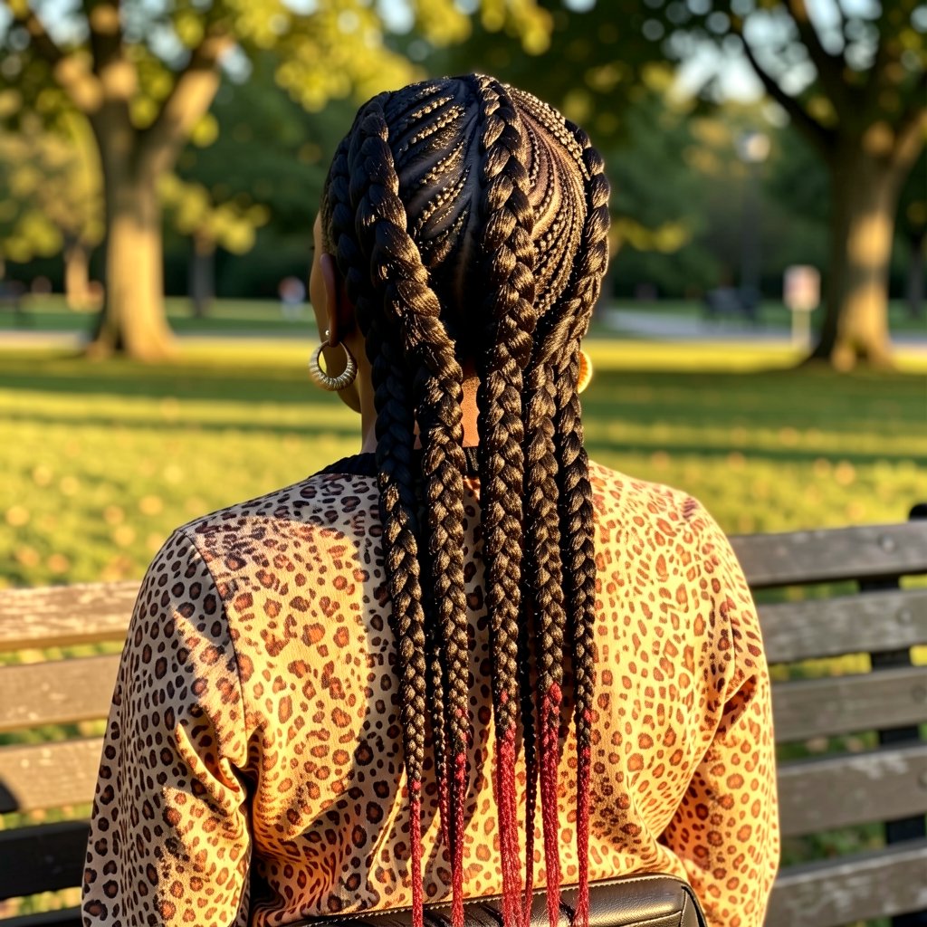 Flow-To-Thick Braids