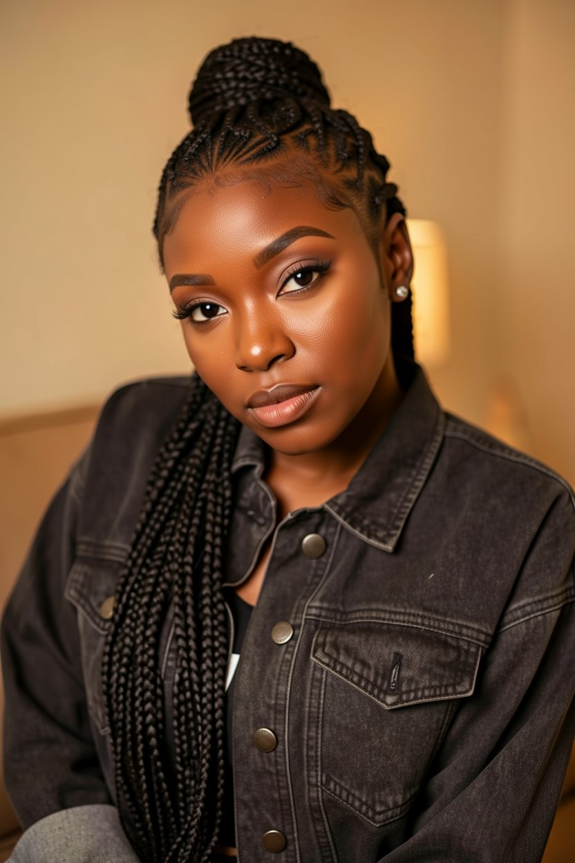 Trident Queen Iverson Braids