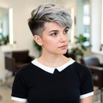 Lesbian Haircuts Curly Pixie With Attitude 26