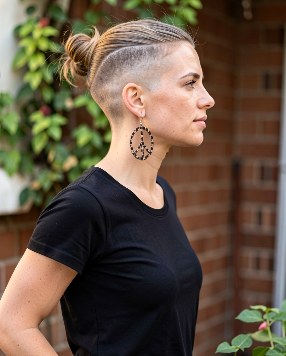 Pompadour Andrógino Esculpido